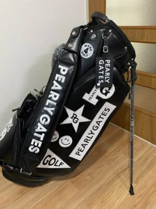 Bolsa de carrito de golf PEARLY GATES tipo soporte negra - Imagen 1 de 5
