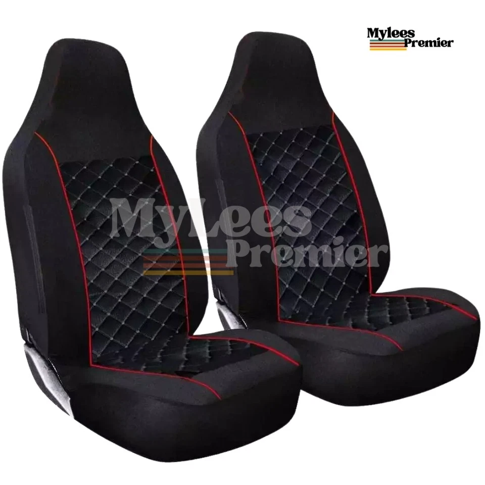 Juego de funda de asiento de coche 1+1 con tubería acolchada diamante de lujo para Suzuki Grand Vitara Foto 1 de 1