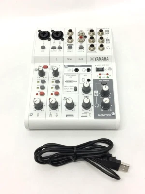YAMAHA AG06 MK2 6ch Live Streaming Mixer USB Audio Interface - Image 1 of 4