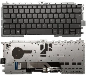 Original SPANISH Keyboard Lenovo ThinkBook 14-IML 14-IIL QWERTY Gray LED BACKLIT - Picture 1 of 3