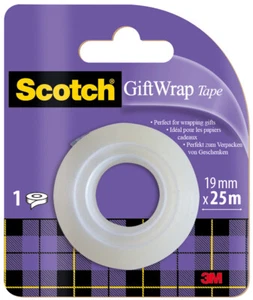 Scotch Geschenk-Klebefilm "GiftWrap Tape" im Handabroller - Bild 1 von 2