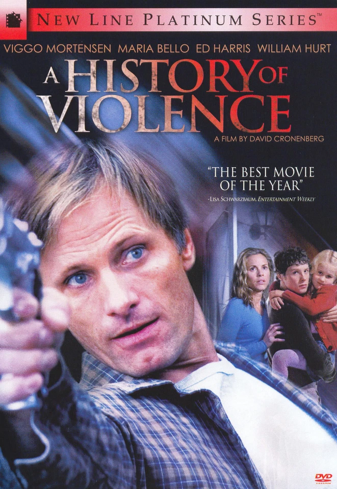 A History of Violence (DVD, 2005) **Region 1 DVD** Viggo Mortensen - Image 1 of 1