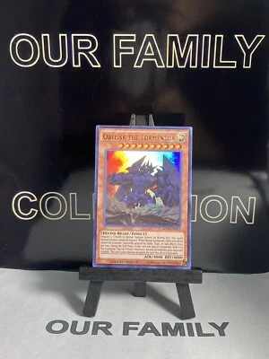 YUGIOH - Obelisk the Tormentor - MVP1-ENSV5 Ultra Rare Limited Edition Dark Side - Image 1 of 4