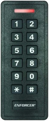 Seco-Larm SK-2612-SPQ Outdoor Stand-Alone/Wiegand Keypad with Proximity Reader