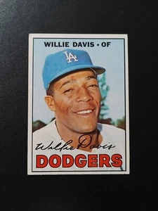 1967 Topps #160 Willie Davis Dodgers Free Shipping - Picture 1 of 2