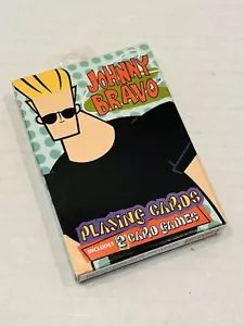 SEALED RARE Johnny Bravo Bicycle Vintage Deck Of Playing Cards Cartoon Network - Picture 1 of 6