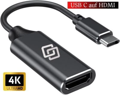USB-C auf HDMI-Adapter 4K Typ C auf HDMI Huawei Samsung Galaxy MacBook TV - Bild 1 von 4
