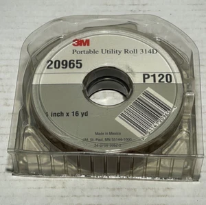 3M™ Portable Utility Cloth Roll 314D, 1 in x 16 yd P80 - Picture 1 of 3