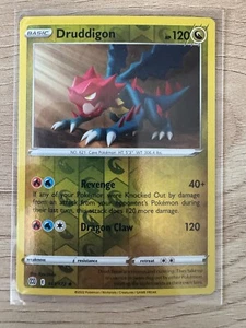 Pokemon - Druddigon - 113/172 - Rare - Reverse Holo -Brilliant Stars -NM/M -New - Picture 1 of 1