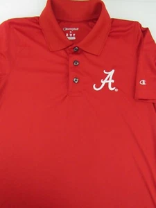 Alabama Crimson Tide - Champion College - Burgundy- Sports Polo Shirt S - Picture 1 of 4