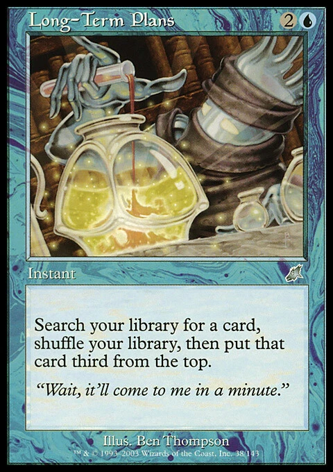 MTG Magic the Gathering Long-Term Plans (38/143) Scourge LP - Image 1 of 1