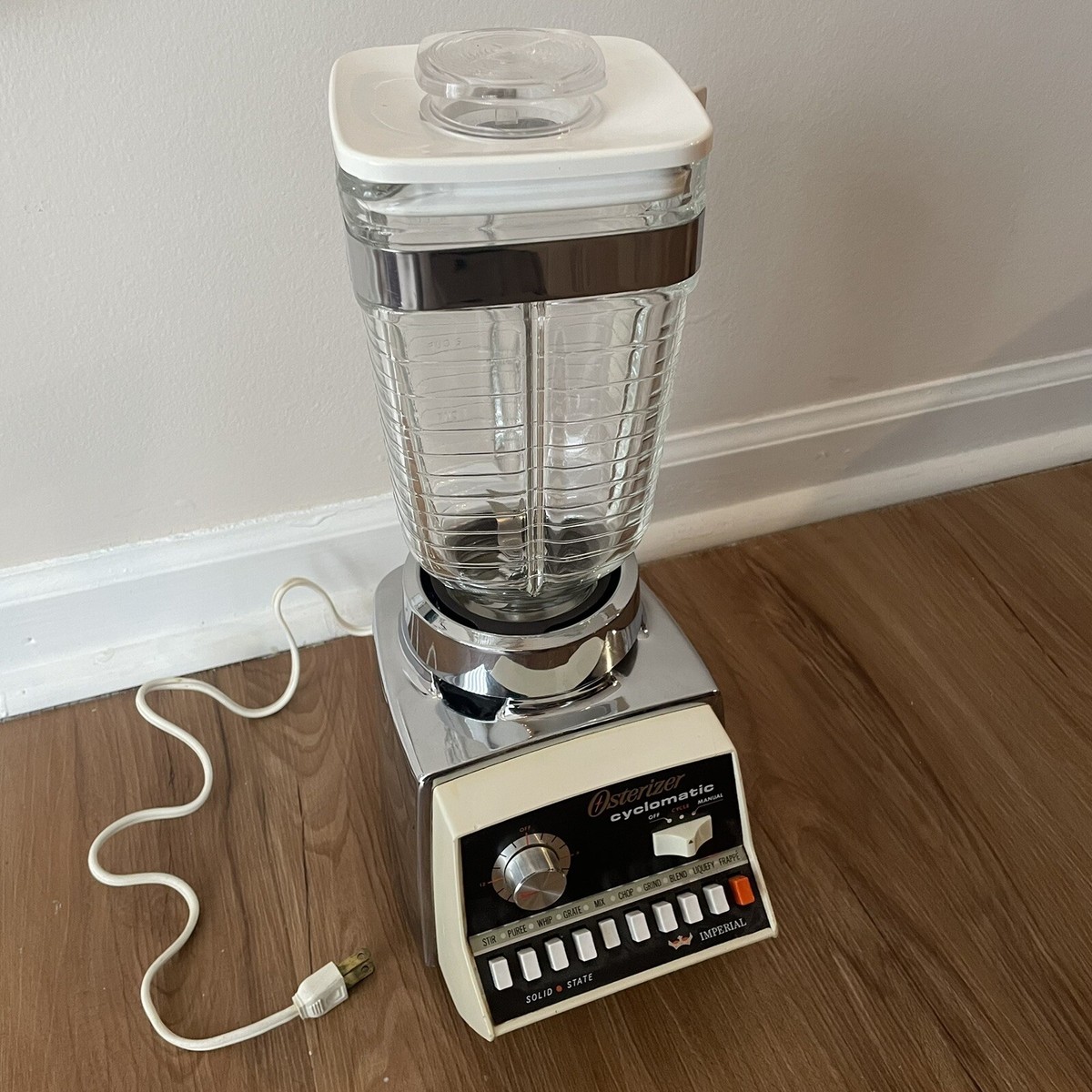 Osterizer Dulce ブレンダー シルバー Oster Osterizer Classic Retro Chrome 12 SpeedBlender Model