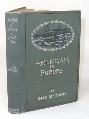 1893 Americans in Europe Paris London Rome  The American Girl - Image 1 of 2