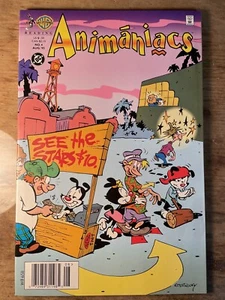 ANIMANIACS #4 (1995) NEWSSTAND HTF NM DC COMICS - Picture 1 of 6