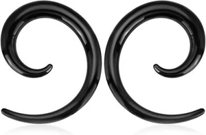 2PCS Ear Stretching Acrylic Ear Tapers Plugs Expander Gauge - Picture 1 of 50