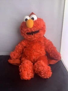 Sesamstraße Elmo Plüsch Kinder Rucksack Tasche Stofftier Puppe Kuschelfigur 16 Zoll - Bild 1 von 6