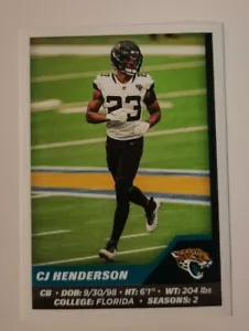 2021 Panini Sticker & Card Collection CJ HENDERSON sticker #212 - Picture 1 of 1