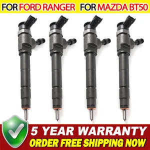 4PCS Diesel Injectors for FORD Ranger MAZDA BT-50 0445110250 WLAA13H50 WLAA13H50 - Picture 1 of 3