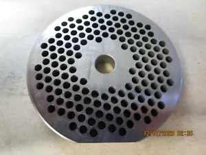 #32 GRINDER PLATE 3/16” 1 SIDE FLAT CLEVELAND STYLE - Picture 1 of 1