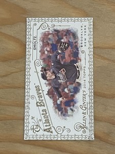 2014 Topps Allen & Ginter's Mini Gold Border SP  #349 John Smoltz