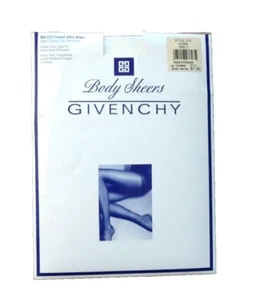GIVENCHY French Ultra Body Sheers Ivory Size C Pantyhose Control Top Vintage NEW - Picture 1 of 2