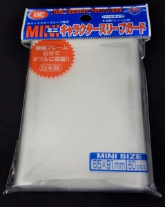 KMC Mini Maniche Guardia Personaggi - 60 pezzi - Yugioh Vanguard - 65x91 mm - Foto 1 di 2
