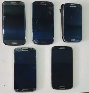 Joblot Samsung Galaxy S4, S4mini, S3 faulty android Smartphones  - Picture 1 of 7