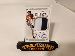 2015 National Treasures Multi Sport #NK Nathan Kirby Colossal Relic 40/99 - - Picture 1 of 2
