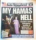 MY HAMAS HELL ISRAEL AT WAR &quot;GRANDMA DETAILS KIDNAPPING&quot; NY POST 10/25 2023