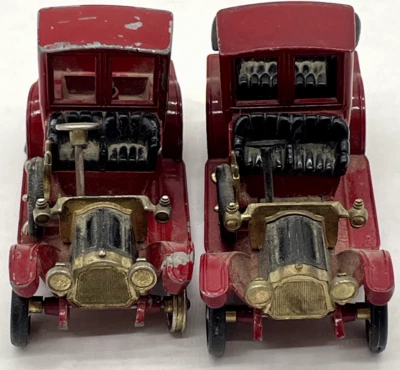 Matchbox Models Of Yesteryear 1912 Packard Landaulet 11 Lesney England, Lot of 2 - Image 1 of 4