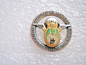 PINS DES DRAGONS PARACHUTISTES 13° RDP AMICALE DES ANCIENS Y. DELSART - Picture 1 of 2