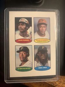 2023 Topps Heritage Parker / Stargell / Hayes / Cruz 1974 Stamps Insert Card⚾️