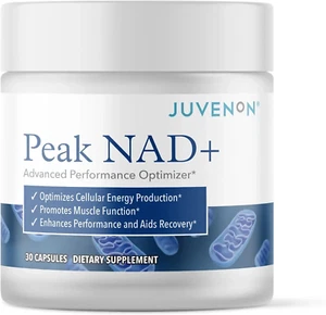 Juvenon Peak NAD+ | Advanced Cellular Health and Regeneration Formula Boost NAD+ - Picture 1 of 12