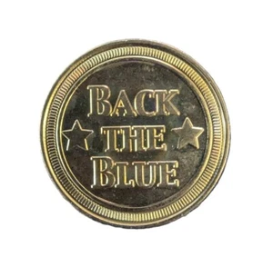 Stern / BACK THE BLUE Medaille Münze U.S. Deputy Sheriff’s Association Memorabilia - Bild 1 von 3