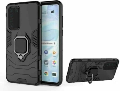 Shell Case Cover Shockproof Magnetic Ring Armor Case for Huawei Y5P - Image 1 of 4