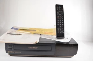 Caja grabadora de casete de video Quasar VH6410 VCR cables manuales remotos - Imagen 1 de 12