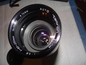 TAMRON 80-250MM F3.8 AUTO ZOOM LENS W ADAPTALL MOUNT FOR CONTAX/YASHICA W CASE - Picture 1 of 7