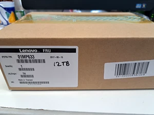 Lenovo 01MP633 ThinkSystem 12TB 7.2K SATA 6Gb/s 3.5in HDD CCTV PC - Picture 1 of 2
