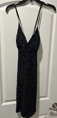 Vestido formal de lentejuelas para mujer talla 10 Foto 1 de 4