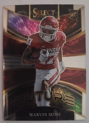 2023 Select Draft Picks Future #FUT-20 Marvin Mims Rookie RC Insert - Image 1 of 2