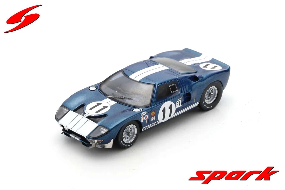Spark 1/43 Ford GT40 #11 2nd Sebring 12H 1965 US250 - Immagine 1 di 1