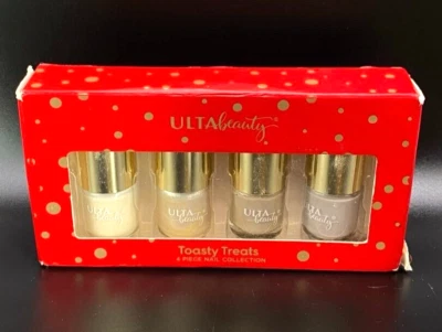 Juego de 4 uñas ULTA Beauty Toasty Treats, neutrales, cada uno 0,17 oz NUEVO Foto 1 de 4