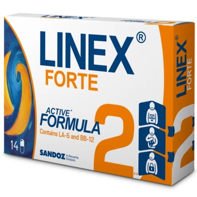 Linex FORTE Sandoz 14x Probiotic capsules