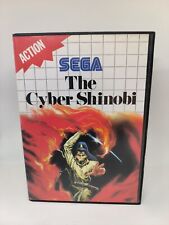 The Cyber Shinobi Master System Complet En Boite