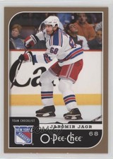 2006-07 O-Pee-Chee Team Checklist Jaromir Jagr #690