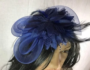 Damen schönes Stirnband abnehmbare Fascinators Kinder Florets Schleife verschiedene Farben - Bild 1 von 34