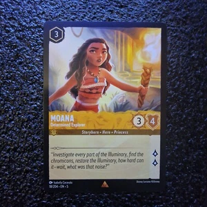 Moana Determined Explorer - 18/204 - selten - Disney Lorcana - Bild 1 von 2