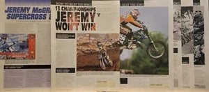 2000 Jeremy McGraths Supercross 2000 & How to Beat the King 10pg Artikel - Bild 1 von 1