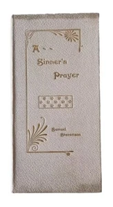 A SINNER'S PRAYER / Samuel STEVENSON / c.1904 / American Tract Society - Picture 1 of 24