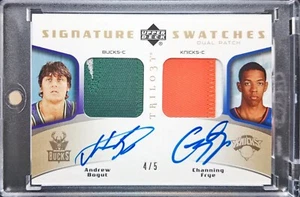 Andrew Bogut/Frye UD Signature Swatches RPA /5 - Picture 1 of 2